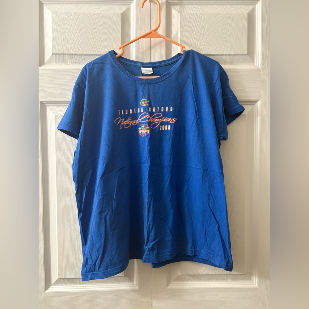 Gildan Ultra Cotton gators Blue T-Shirt